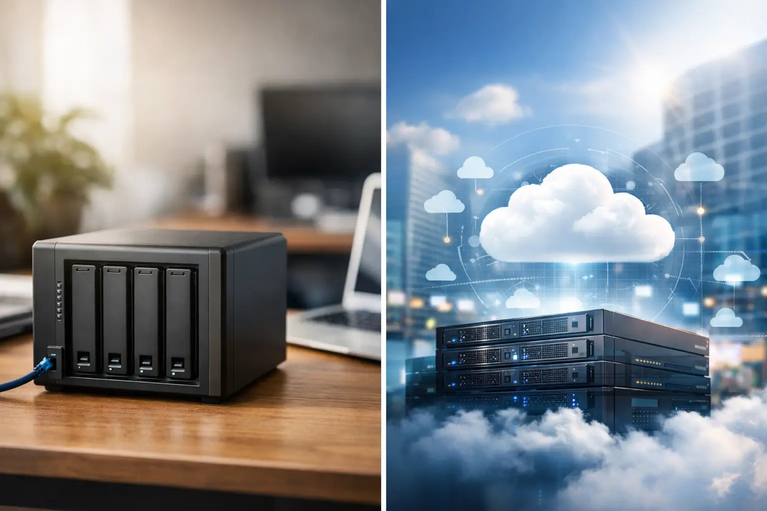 NAS vs nube empresarial: qué conviene a tu pyme