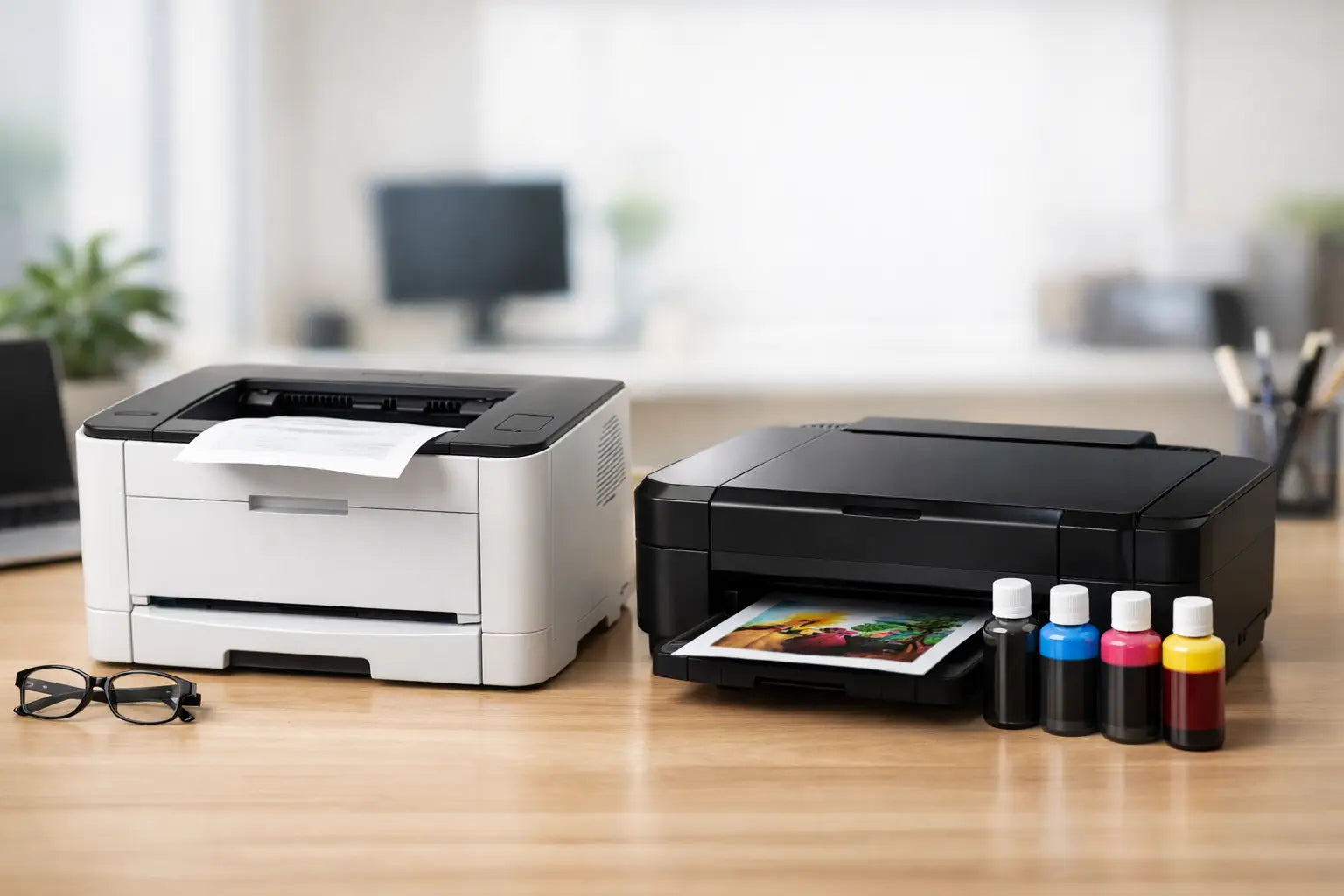 Impresora láser vs tinta: cuál comprar para trabajar