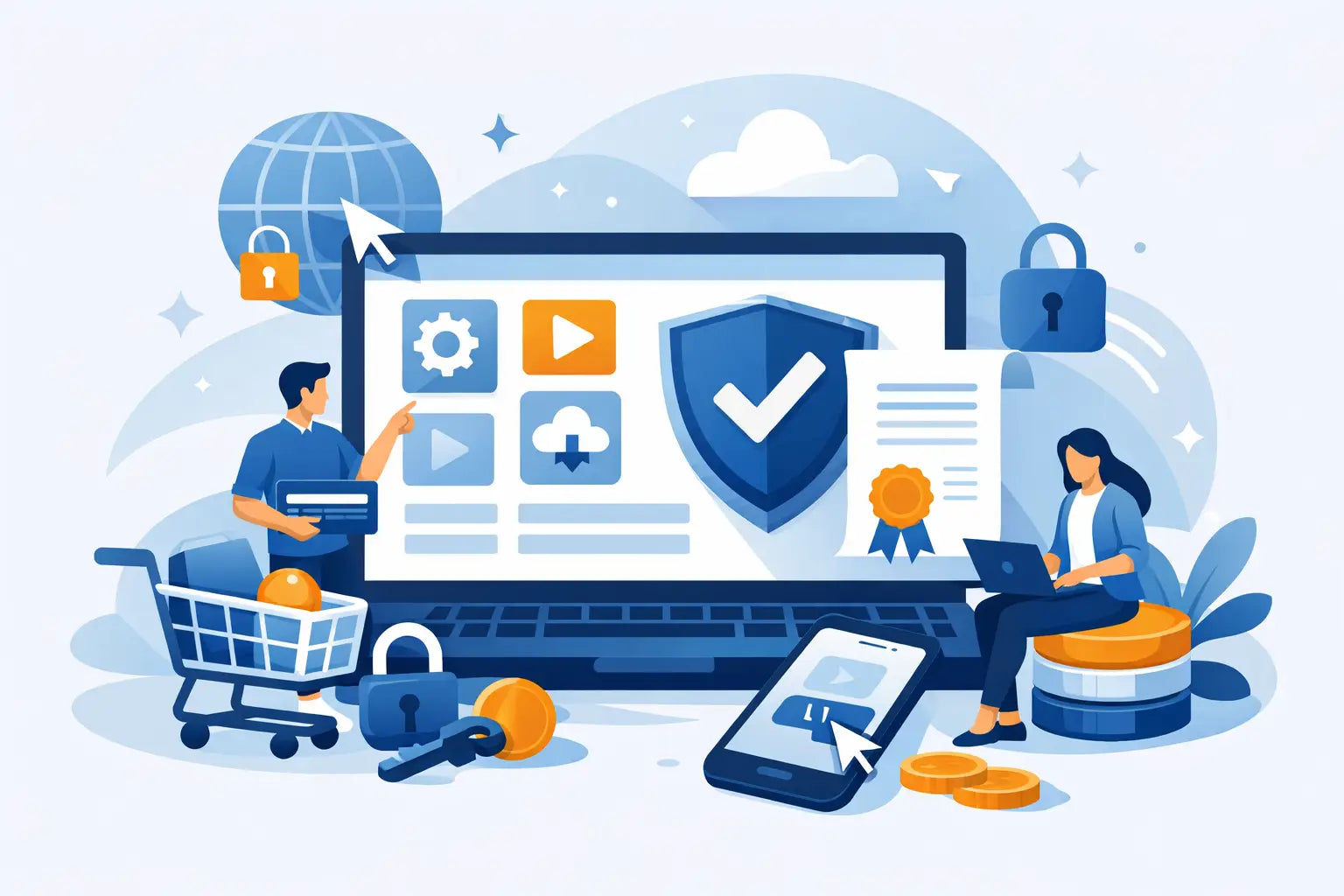 Cómo comprar software licenciado online bien