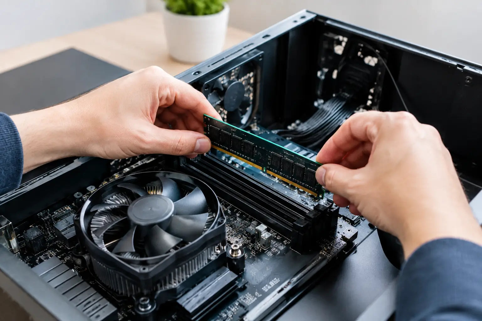 Cómo instalar memoria RAM en una PC sin errores
