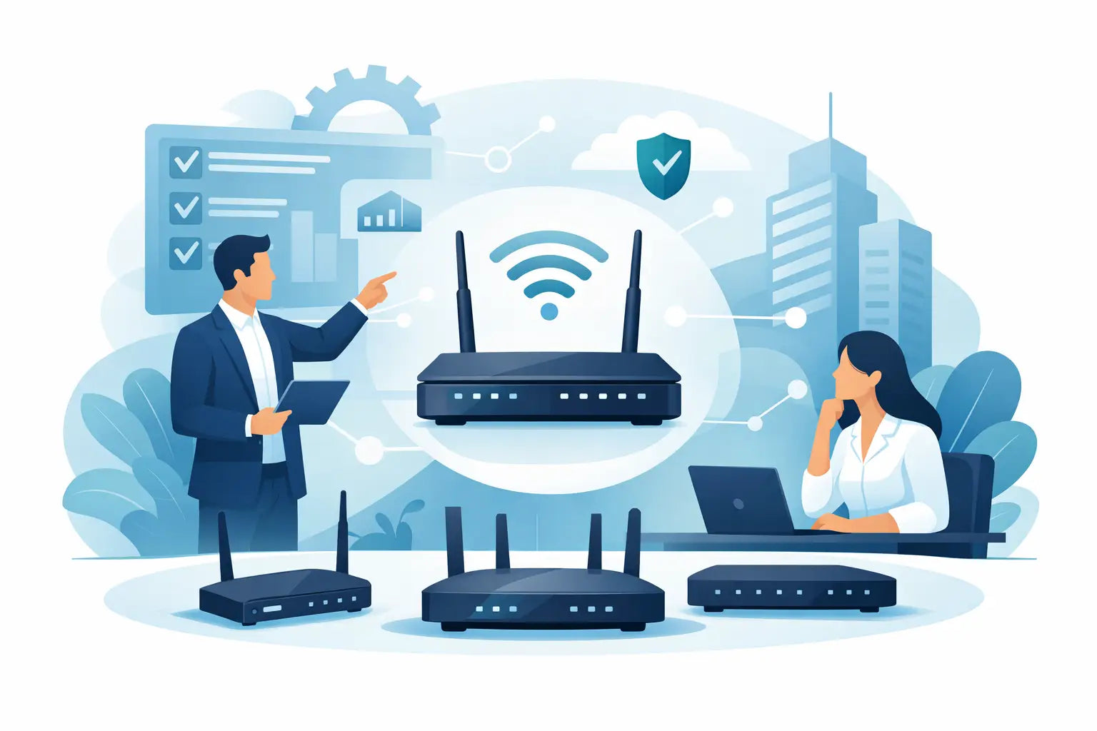 Cómo elegir router para negocio sin fallar