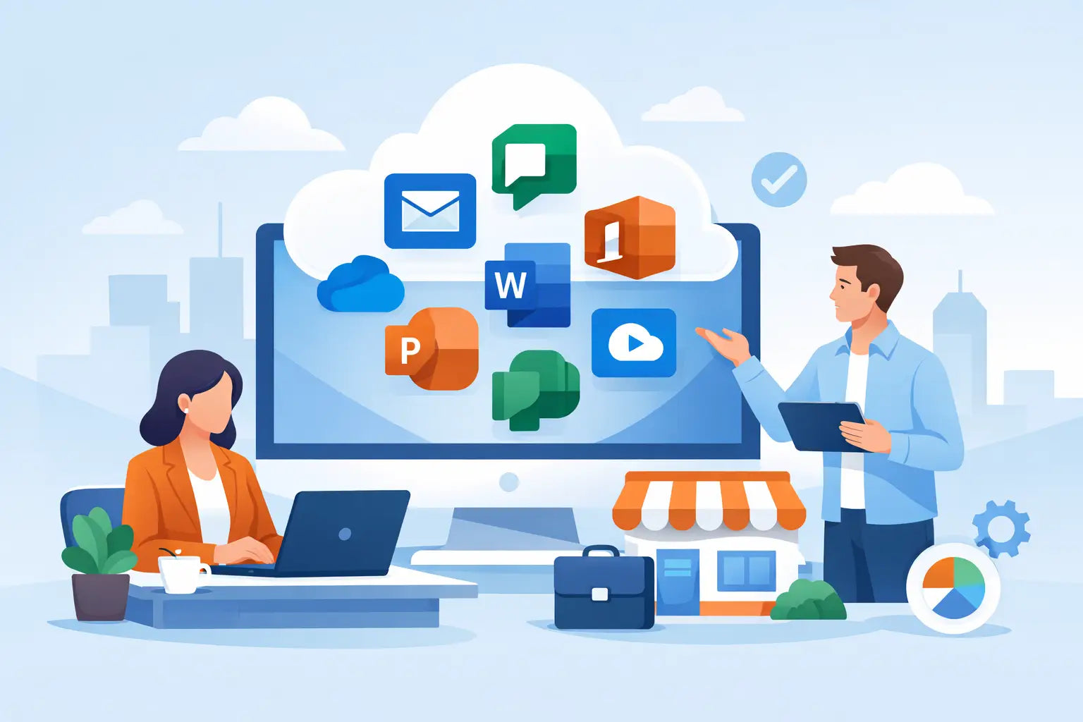 Microsoft 365 para pequeñas empresas: qué elegir