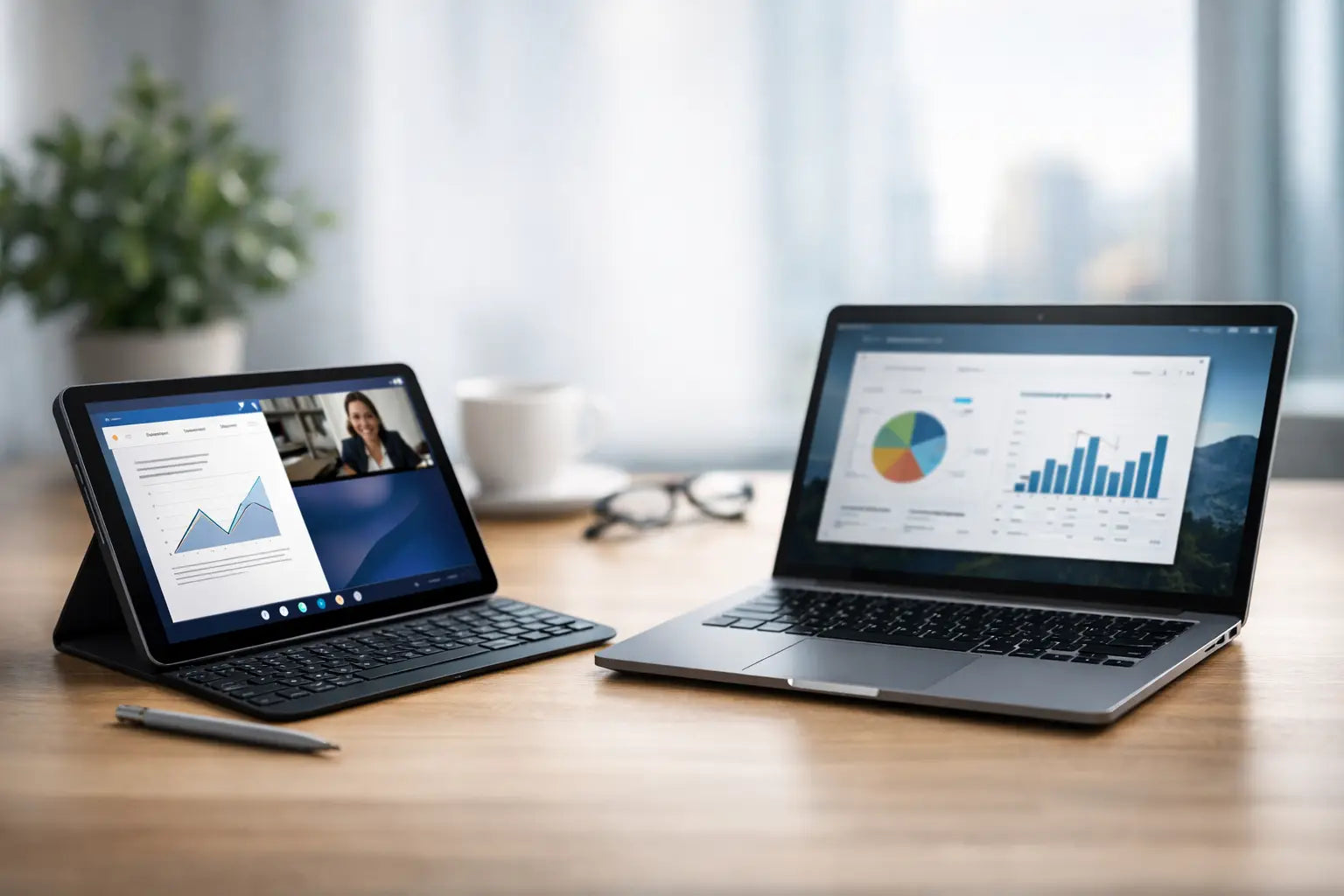 Tablet vs laptop para trabajo: cuál elegir