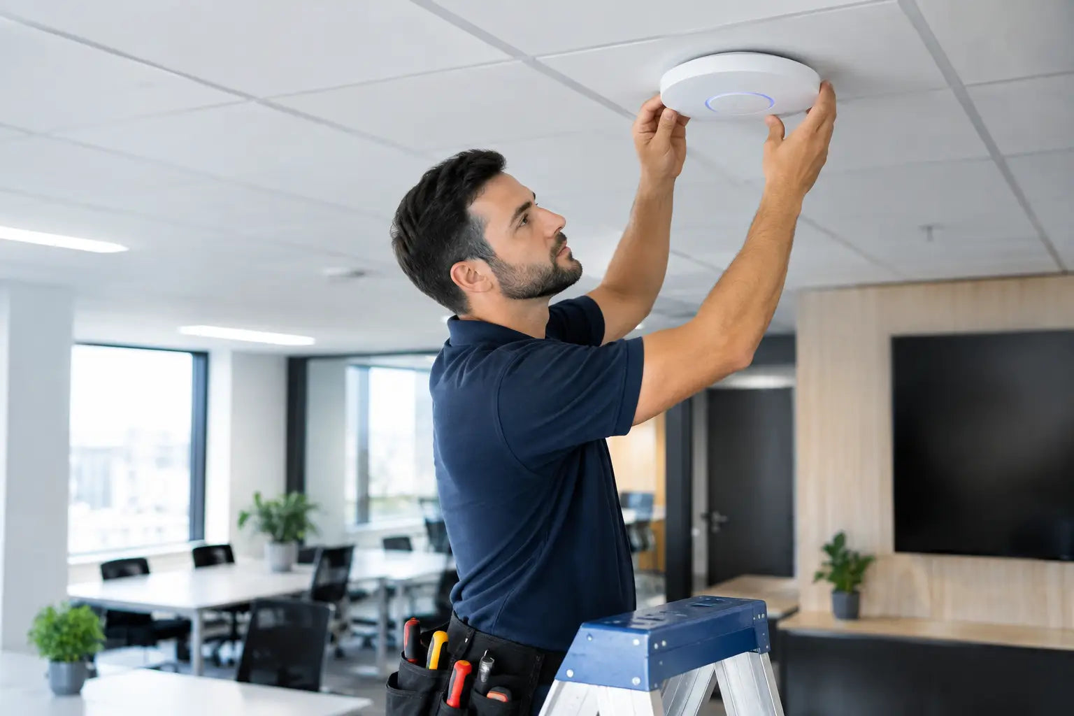 Cómo instalar access point WiFi en su oficina