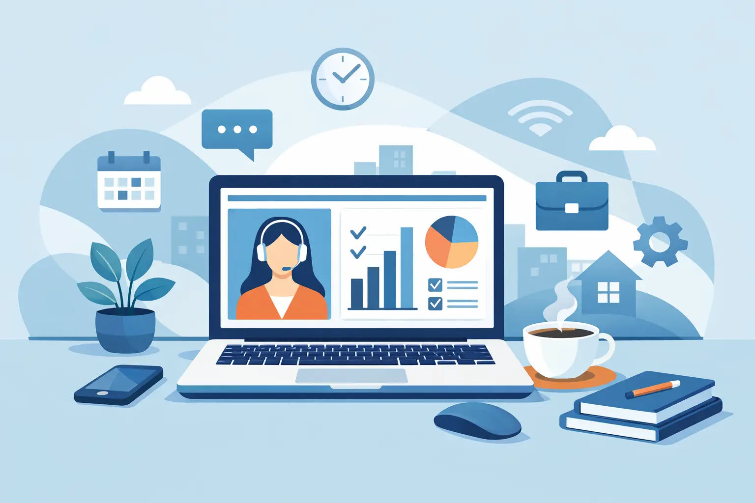 Laptop para teletrabajo y productividad: cómo elegir