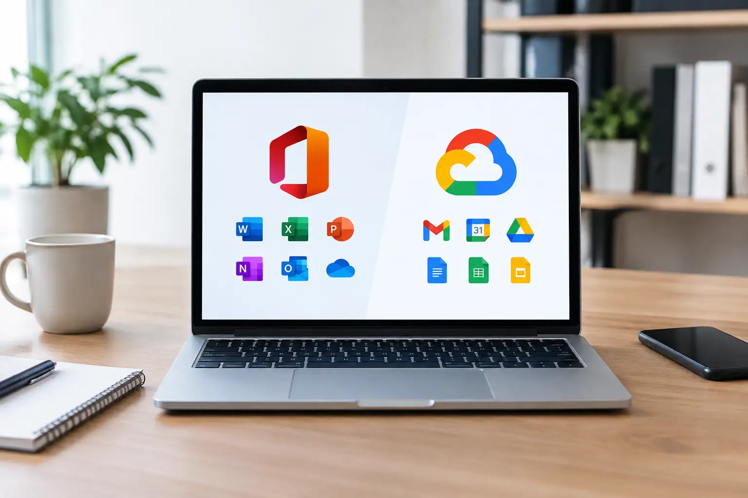 Office 365 versus Google Workspace para pymes