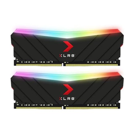 MEMORIA RAM PC 16GB PNY MD16GK2D4360018XRGB DDR4 3600 MHZ CL18 1.35 V XLR8 GAMING EPIC X RGB, DUAL KIT, XMP 2.0 DIMM 288 PINES