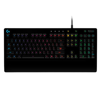 TECLADO GAMING RGB LOGITECH G213 PRODIGY MEMBRANA ALÁMBRICO INGLÉS 920-008084