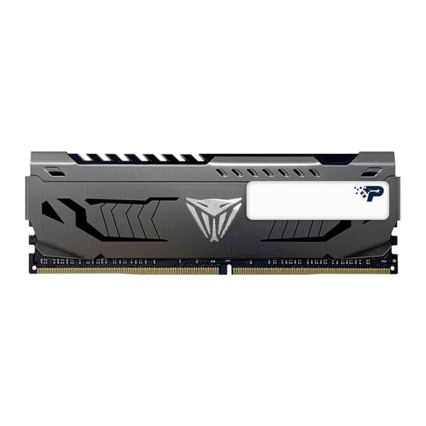 MEMORIA RAM PC 16GB PATRIOT PVS416G320C6 V4S DDR4 3200 MHZ CL16 1.35 V VIPER 4 STEEL, DISIPADOR ALUMINIO, XMP 2.0 DIMM 288 PINES