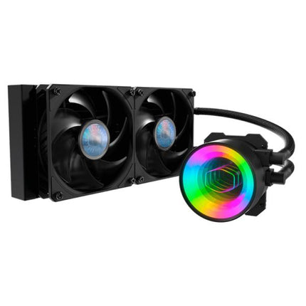 ENFRIAMIENTO LIQUIDO RGB COOLER MASTER MASTERLIQUID  ML240 MIRROR ARGB AIO 240MM MLX-D24M-A18PK-R1