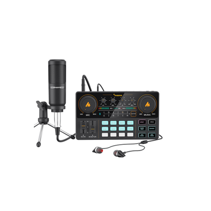 INTERFAZ DE AUDIO MAONO CON MICROFONO AU-AM200 S1
