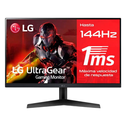 MONITOR 24'' LG 24GN60R-B FHD 1920 x 1080 144 Hz DP HDMI PLANO SLIM 195174040942