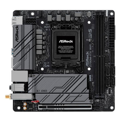 TARJETA MADRE ASROCK Z790M-ITX WIFI LGA1700 DDR5 MBZ790MITXWIFI