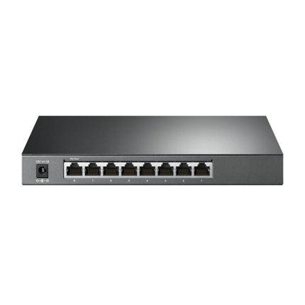 SWITCH TP LINK TL-SG2008 8 PUERTOS GIGABIT 10/100/1000 MBPS JETSTREAM SMART MANAGED ADMINISTRABLE GRIS