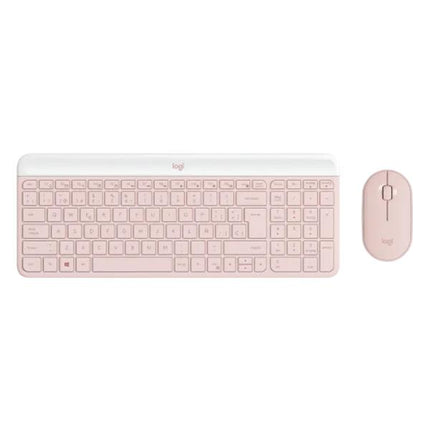 TECLADO Y MOUSE LOGITECH MK470 SLIM COMBO MEMBRANA INALÁMBRICO 2.4 GHZ ESPAÑOL 920-011312