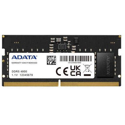 MEMORIA RAM PARA LAPTOP 32GB ADATA AD5S480032G-S DDR5 4800MHZ CL40 1.1V