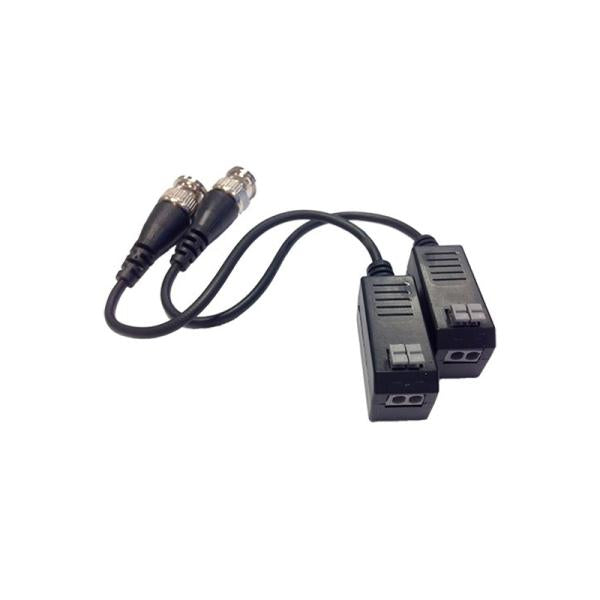 ADAPTADOR VIDEO BALUN TRANSMISOR DE SEÑAL HIKVISION 1/2/3/4/5/8MP HD-TVI/AHD/CVI/CVBS AUDIO OVER COXIALDS-1H18S/E DS-1H18S/ 307400306