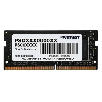 MEMORIA RAM PARA LAPTOP 8GB PATRIOT PSD58G560041S SL DDR5 5600MHZ CL46 1.1V
