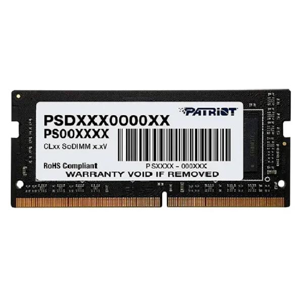 MEMORIA RAM PARA LAPTOP 8GB PATRIOT PSD58G560041S SL DDR5 5600MHZ CL46 1.1V