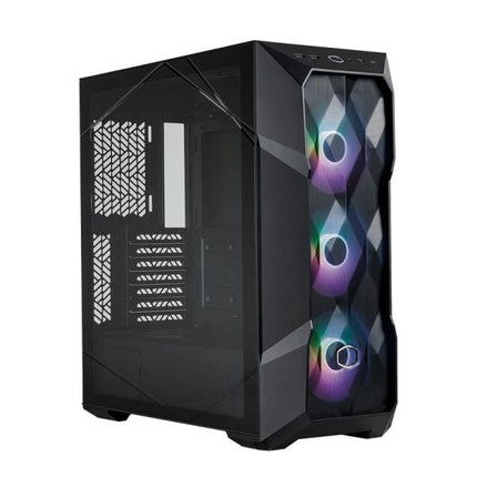 CASE GAMING RGB COOLER MASTER MASTERBOX TD500 MESH V2 MID TOWER VENTILADORES 3 DE 120MM CON VIDRIO LATERAL Y MALLA FRONTAL TD500V2-KGNN-S00