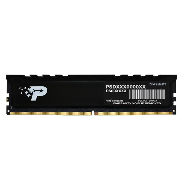 MEMORIA RAM PC 8GB PATRIOT SIGNATURE PREMIUM DDR5 4800MHz CL40 1.1V PSP58G480041H1 SL