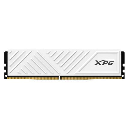 MEMORIA RAM PC 16GB XPG AX4U320016G16A SWHD35G DDR4 3200 MHZ CL16 1.35 V GAMMIX D35 WHITE, DISIPADOR BAJO PERFIL, XMP 2.0 DIMM 288 PINES