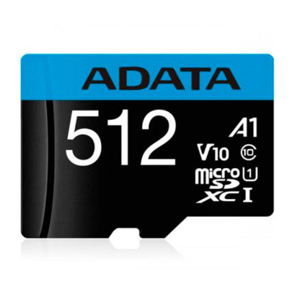 MEMORIA MICRO SD 512GB ADATA AUSDX512GUICL10A1-RA1