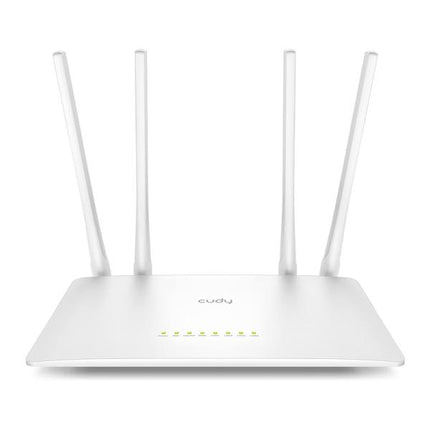ROUTER INALAMBRICO  CUDY WR1200 2.0  DOBLE BANDA WI-FI (5GHZ)  AC1200