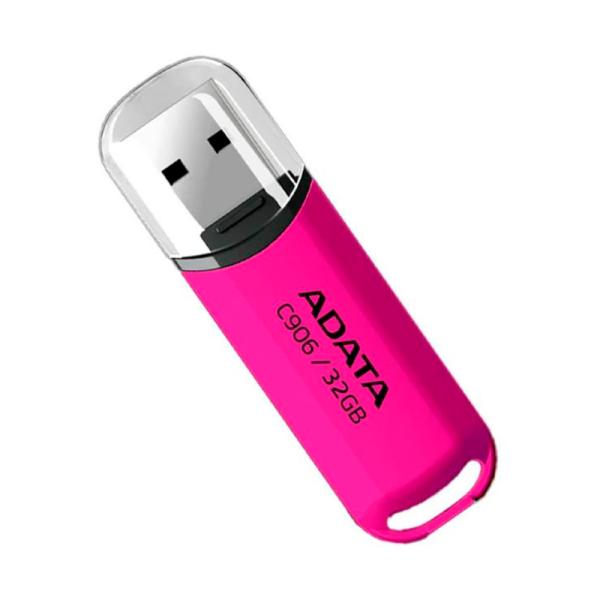 MEMORIA USB 2.0 32GB ADATA C906 PINK  AC906-32G-RPP