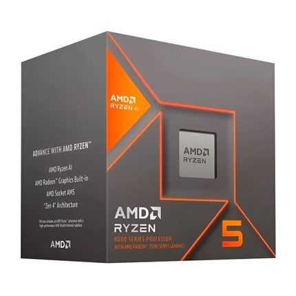PROCESADOR AMD RYZEN 5 8600G 8VA GEN 4.3 GHZAM5 100-100001237BOX
