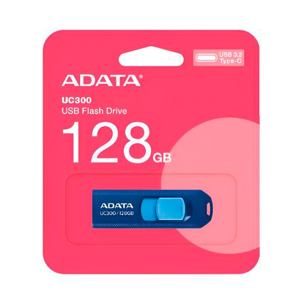 MEMORIA USB 3.2 128GB ADATA UC300 TYPE-C ACHO-UC300-128G-RNB/BU BLUE