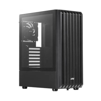 CASE GAMING XPG VALOR STORM MID TOWER SIN VENTILACIÓN INCLUIDA CON VIDRIO LATERAL Y MALLA FRONTAL VALORSTORMMTWOF-BKCWW
