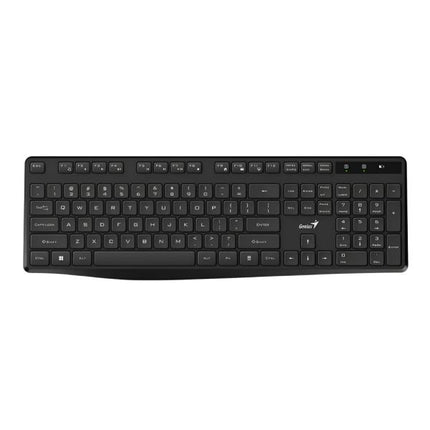 TECLADO GENIUS KB-7200 MEMBRANA INALÁMBRICO USB ESPAÑOL 31320002401 NEGRO