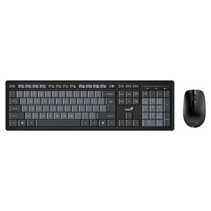TECLADO Y MOUSE GENIUS SMART KM-8200 DUAL COLOR INALÁMBRICO 2.4 GHZ ESPAÑOL 31340003420