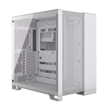 CASE GAMING CORSAIR 6500D AIRFLOW MID TOWER SIN VENTILACIÓN INCLUIDA CON VIDRIO LATERAL Y MALLA FRONTAL CC-9011260-WW