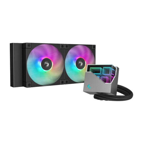 ENFRIAMIENTO LIQUIDO RGB DEEPCOOL LT240 AIO 240MM R-LT240-BKAMNC-G-1