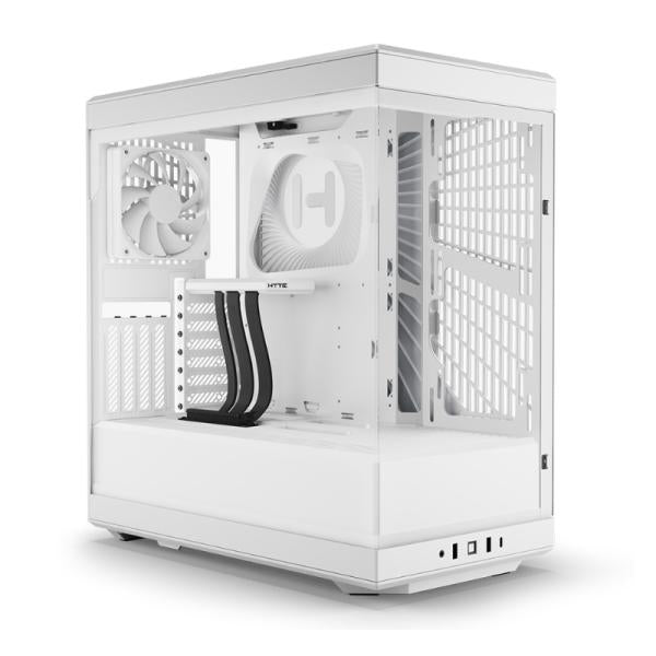 CASE GAMING HYTE Y40 MID TOWER VENTILADORES 2 DE 120MM CON VIDRIO LATERAL Y FRONTAL CS-HYTE-Y40-WW