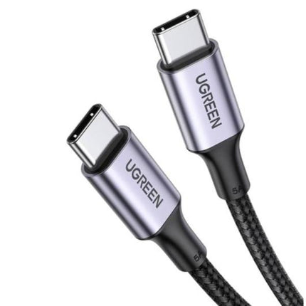 CABLE UGREEN US316 USB-C A USB-C 1M 70427 NEGRO