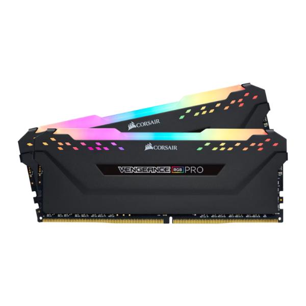MEMORIA RAM PC 32GB (2X16GB) CORSAIR VENGEANCE RGB DDR4 3200MHZ CL16 1.35V CMW32GX4M2E3200C16