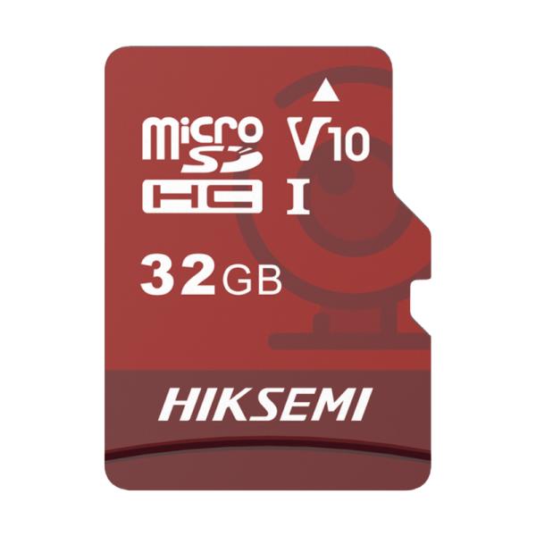 MEMORIA MICRO SD 32GB HIKSEMI HS-TF-E1 32G CLASE 10 95MB/S / 25MB/S  ESPECIALIZADA PARA VIDEOVIGILANCIA
