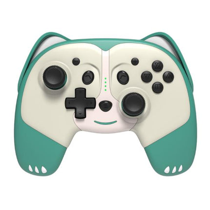 GAME PAD EAGLE WARRIOR EG09B COMPATIBLE CON NINTENDO SWITCH INALAMBRICO BLUETOOTH VERDE