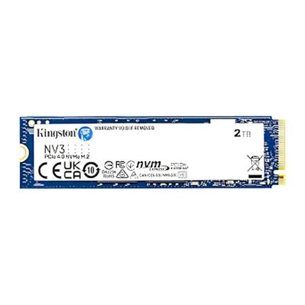 HD INTERNO SOLIDO 2TB PCIe 4.0 NVMe KINGSTON NV3 SNV3S/2000G