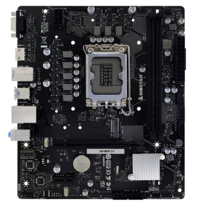 TARJETA MADRE BIOSTAR H610MHP 2.0 LGA1700 MICRO-ATX DDR4