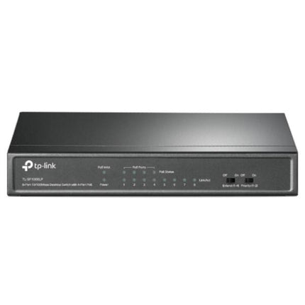 SWITCH TP LINK TL-SF1008LP(UN) 8 PUERTOS RJ45 4 PUERTOS POE 10/100 MBPS NO ADMINISTRABLE