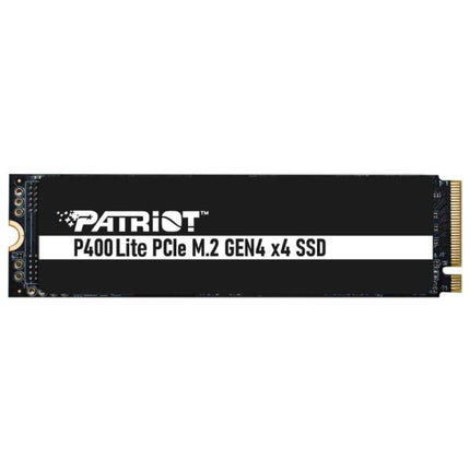 HD INTERNO SOLIDO 500GB PATRIOT P400 LITE M.2 PCIe GEN 4 x4 3,500 MB/S / 2,400 MB/S P400LP500GM28H
