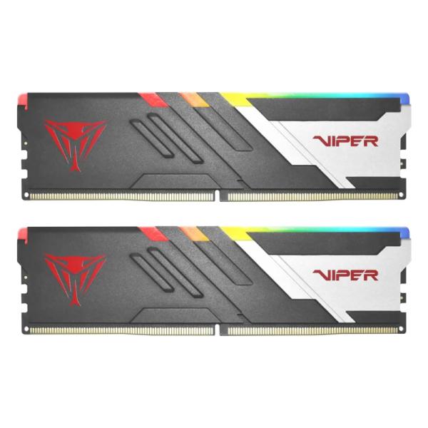 MEMORIA RAM PC 64GB (2X32GB) PATRIOT VIPER VENOM RGB DDR5 5600MHZ CL40 1.35V PVVR564G560C40K