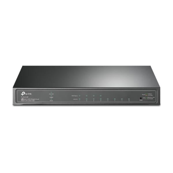 SWITCH  TP LINK SG2008P(UN) OMADA 4 PUERTOS PoE+ Y 4 PUERTOS GIGABIT 10/100 MBPS NO ADMINISTRABLE