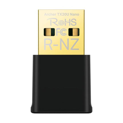 ADAPTADOR INALAMBRICO TP LINK ARCHER TX20U NANO(US) USB WIFI 6 5 GHZ MU-MIMO