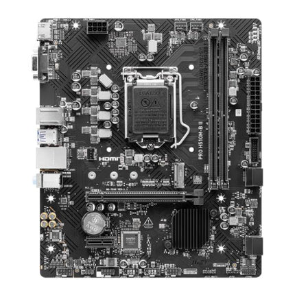 TARJETA MADRE MSI PRO H510M-B II LGA1200 M-ATX DDR4 911-7E05-014