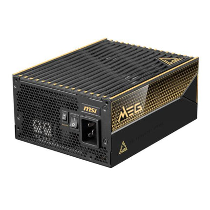 FUENTE DE PODER MSI MEG AI1600T PCIE5 1600W 80 PLUS TITANIUM FULL MODULAR ATX 3.1 306-7ZPEX12-CE0